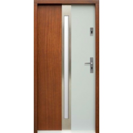Drzwi drewniane zewnętrzne model P57