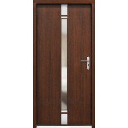 Drzwi drewniane zewnętrzne model P60