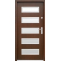 Drzwi drewniane zewnętrzne model 64