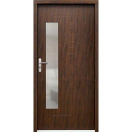 Drzwi drewniane zewnętrzne model P67