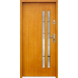Drzwi drewniane zewnętrzne model P82