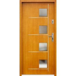 Drzwi drewniane zewnętrzne model P89