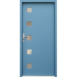Drzwi drewniane zewnętrzne model P71