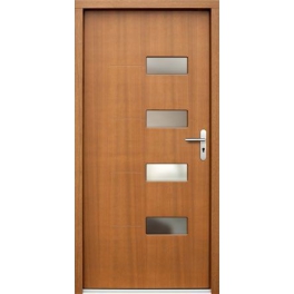 Drzwi drewniane zewnętrzne model P69