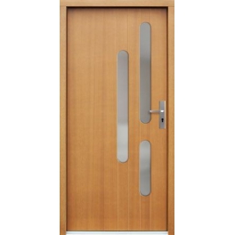 Drzwi drewniane zewnętrzne model P61