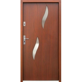 Drzwi drewniane zewnętrzne model P65