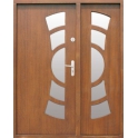 Drzwi drewniane zewnętrzne model P9